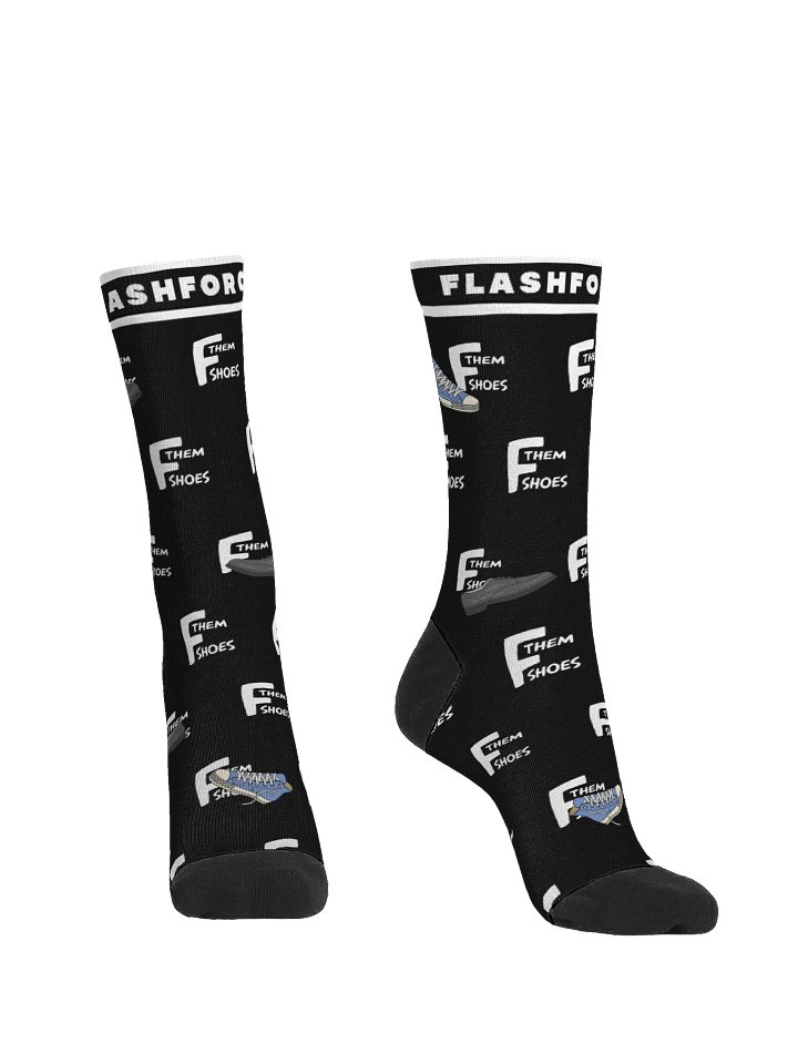 FlashForce F THEM SHOES Socks / Black product image (2)