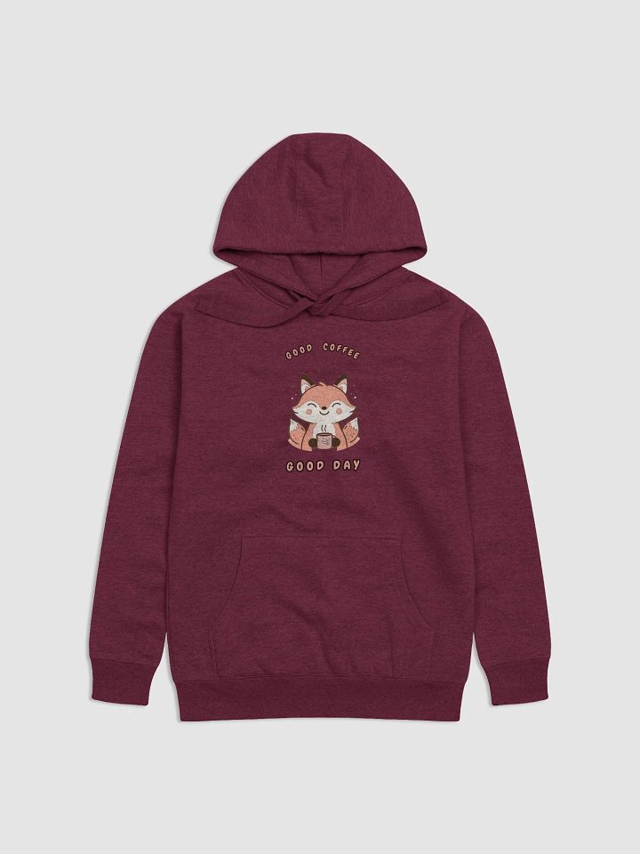 Smiling Fox Coffee Lover Hoodie product image (1)
