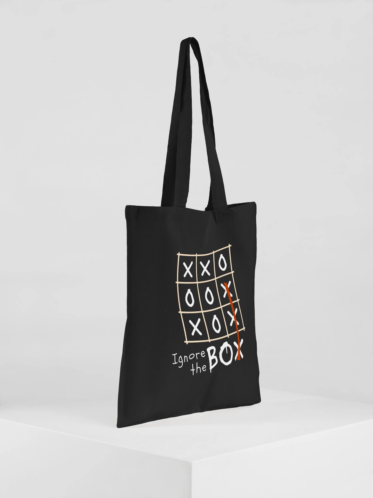 "Ignore the Box" Tote Bag. product image (4)