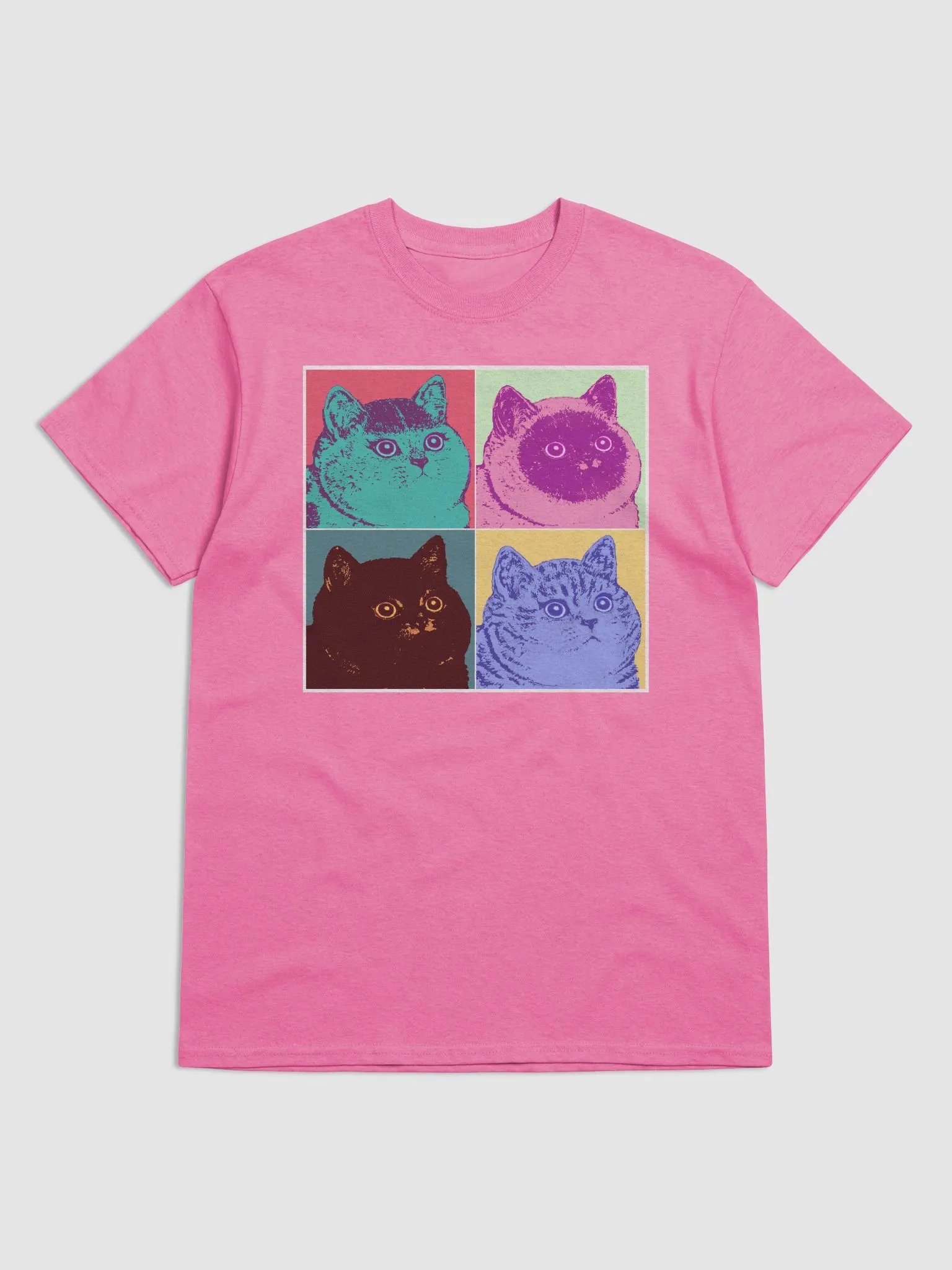 Cat x4 t-shirt product image (7)