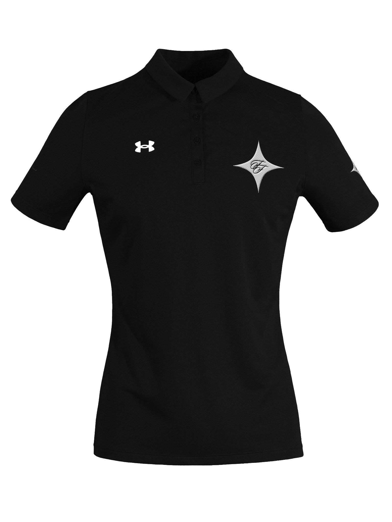 F&F Star x Under Armour® Women's Polo Shirt (WHT) product image (12)