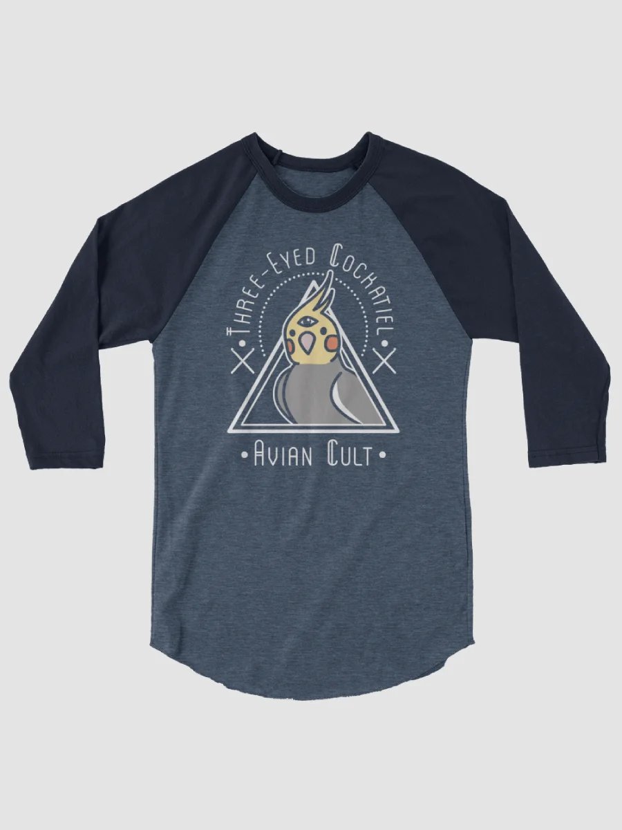 Three-Eyed Cockatiel – Avian Cult – 3/4 Sleeve product image (1)