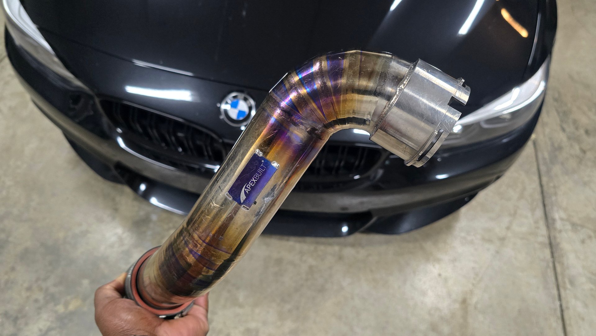 *USED* Apex Built Titanium Charge Pipe product image (2)