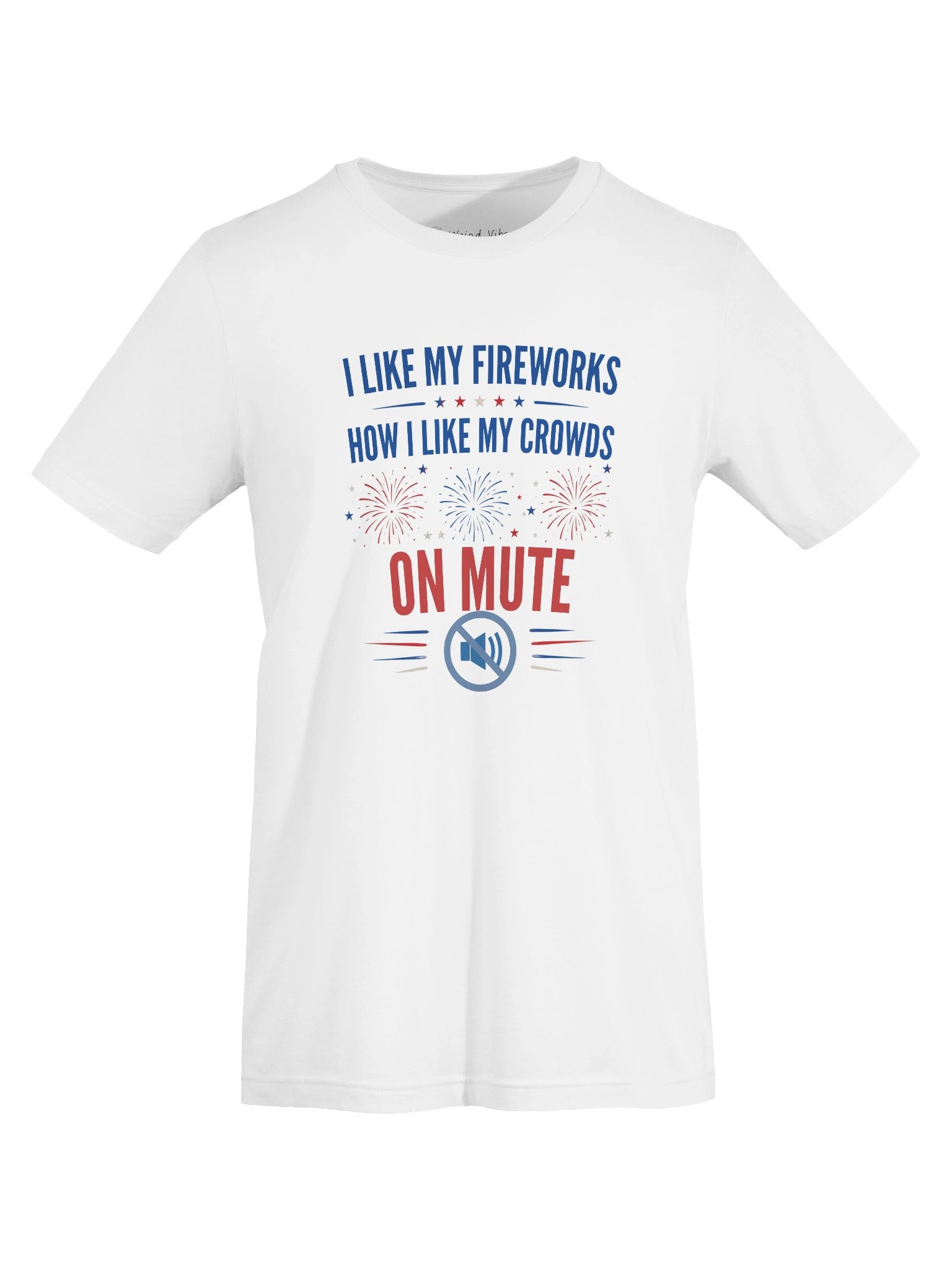 Fireworks for Neurodivergents - White Tee product image (5)