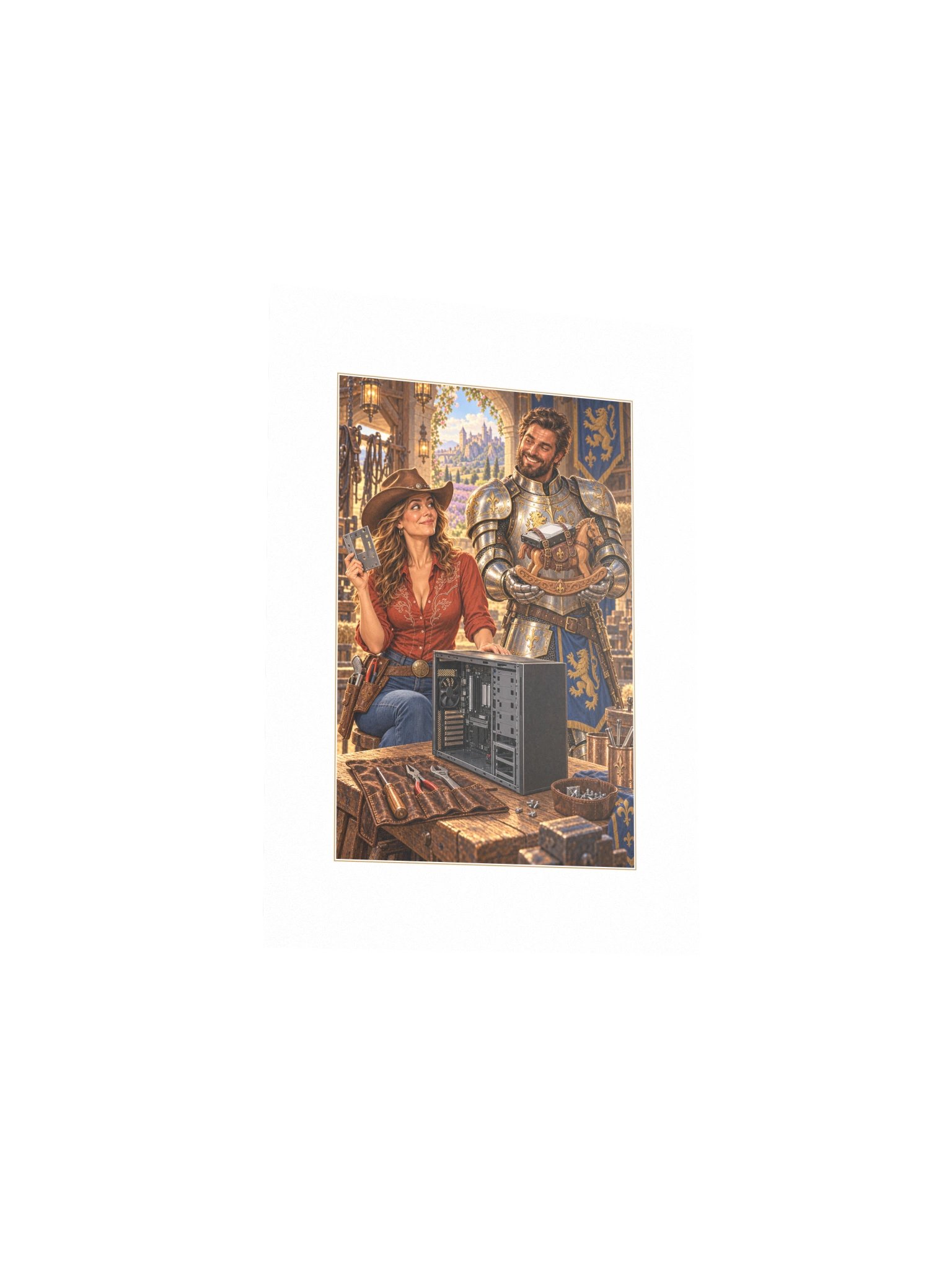 Drive Mount Small Art Print product image (3)