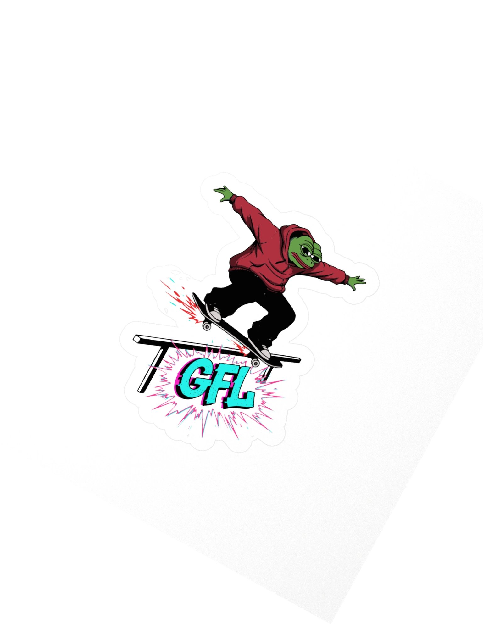 GFL Sk8Fr0g Sticker product image (2)