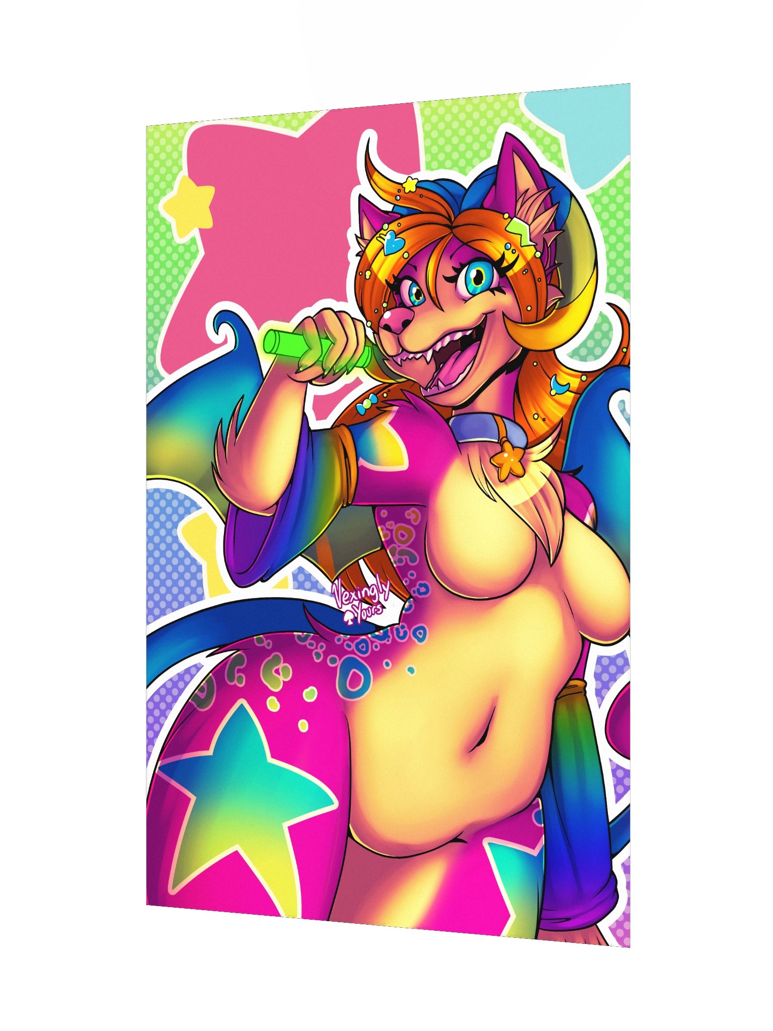 Sparkledog Rave Poster product image (3)