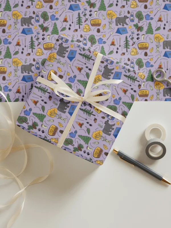 Colorado Trail Adventure Wrapping Paper Set product image (1)