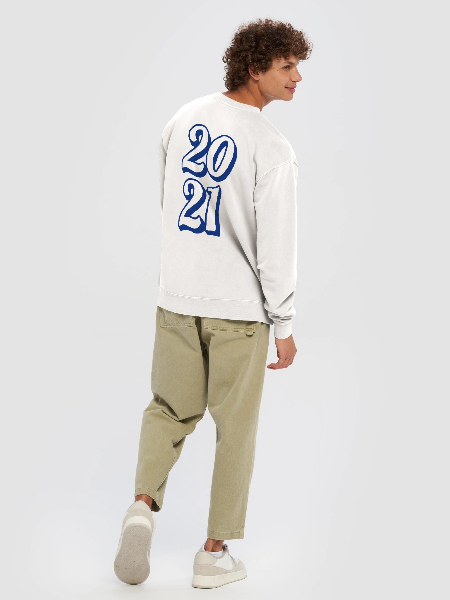 Emory Brown Outlined Crew Neck product image (52)
