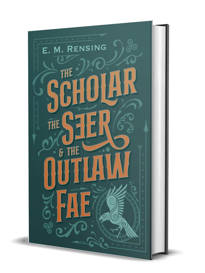 The Scholar the Seer and the Outlaw Fae First Edition Hardcover product image (1)