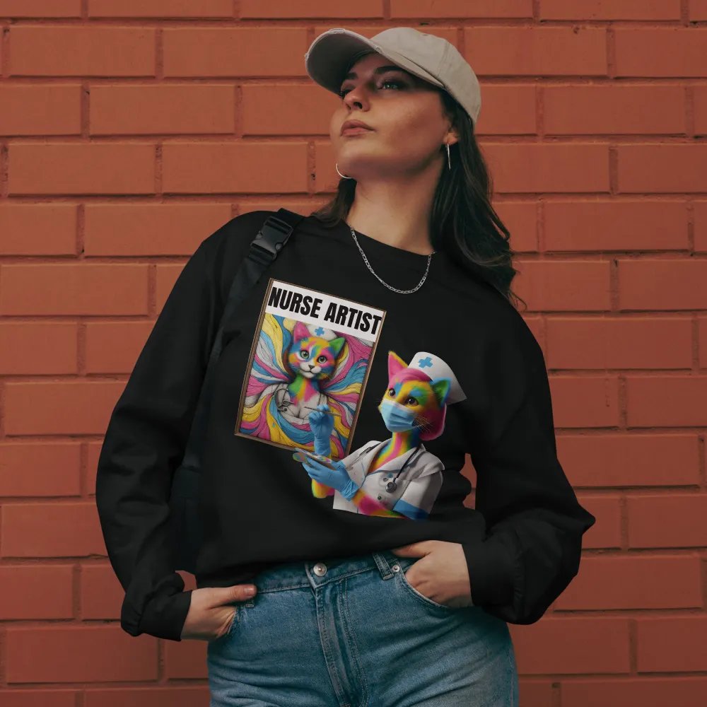 Nurse Artist Vibes Long Sleeve Shirt product image (10)