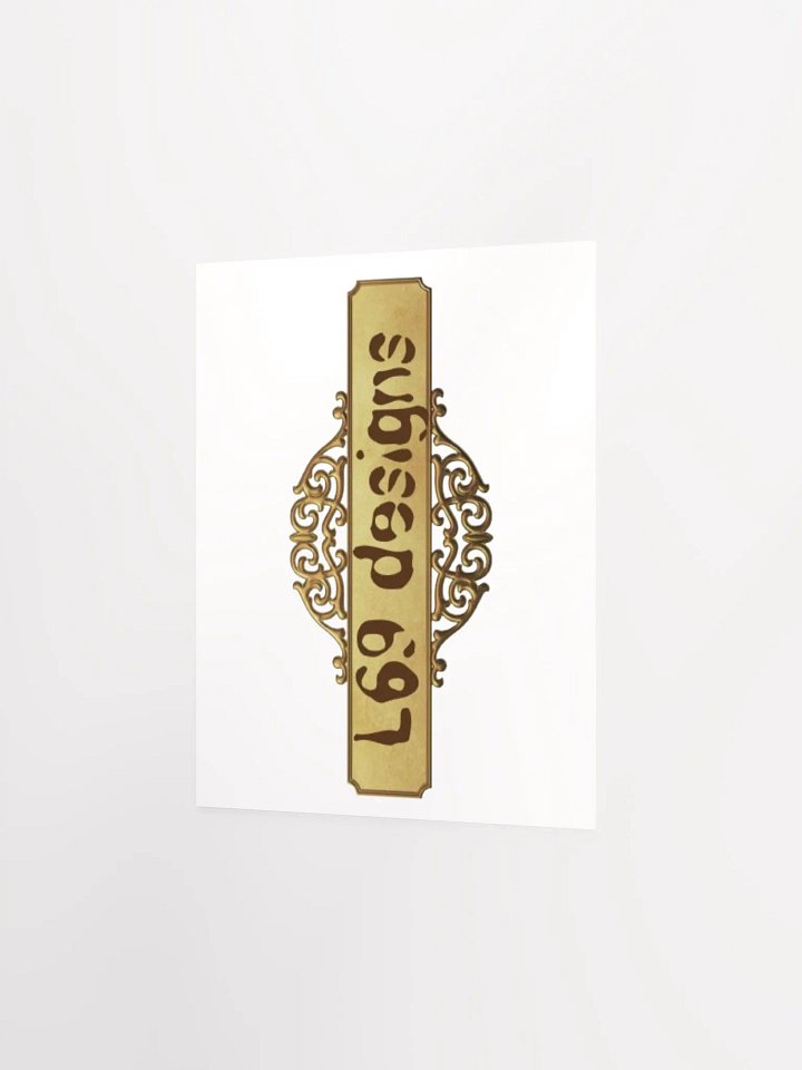 SIXTY NINE DESIGNS gold banner product image (2)