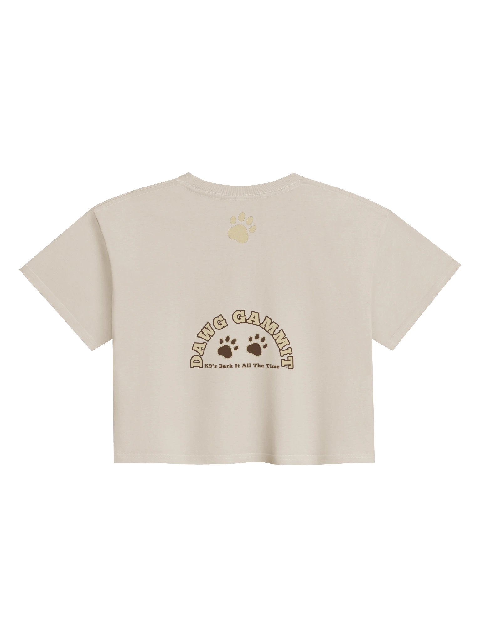DAWG GAMMIT™ Nobody Moves Womens Crop Top Doberman product image (4)