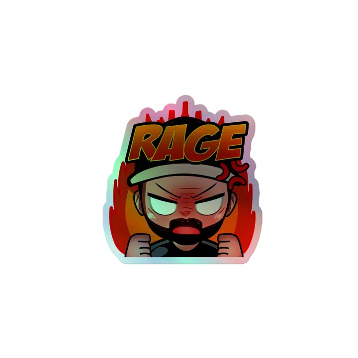Rage Holographic Sticker Set product image (1)
