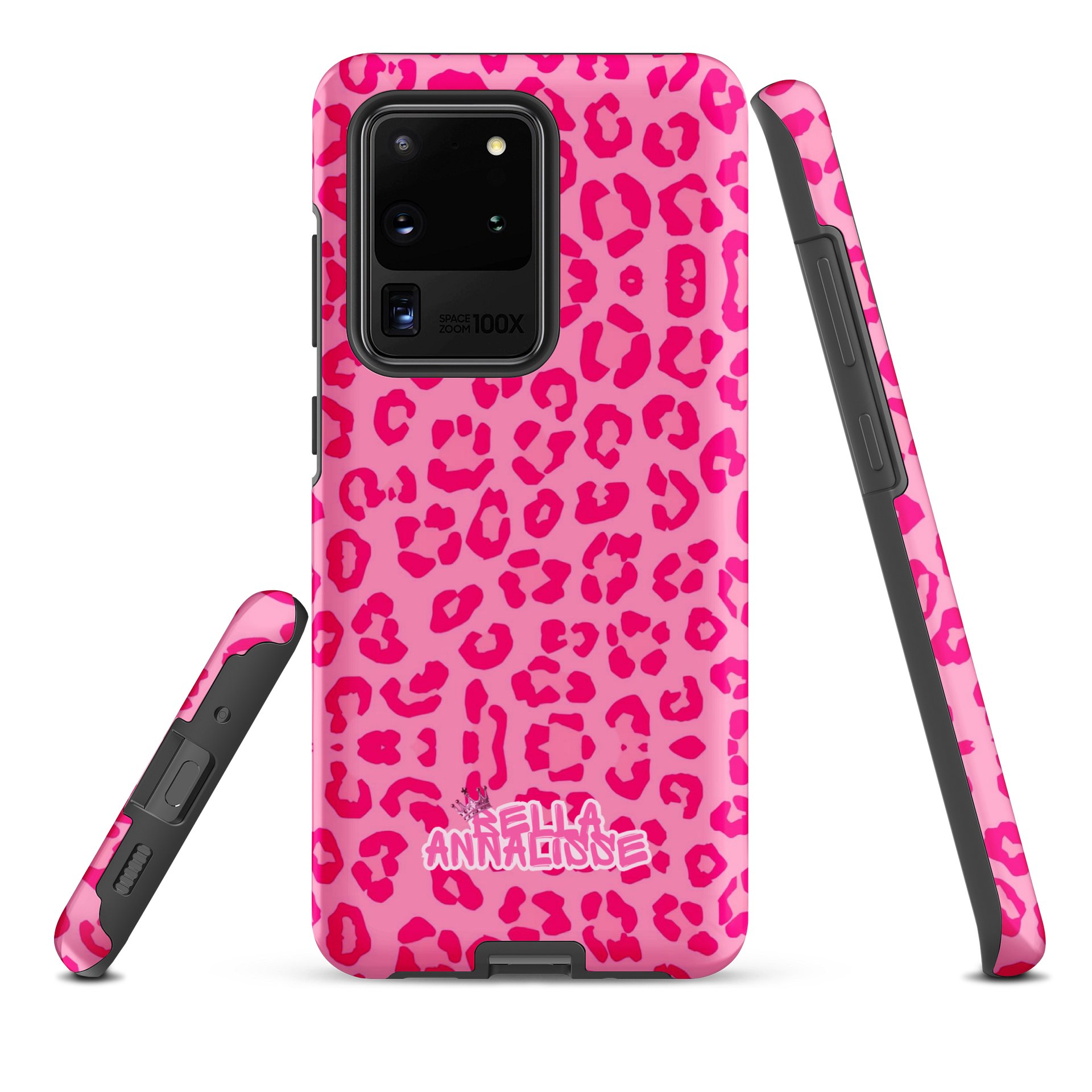 Leopard Print Pink Tough Case for Samsung® product image (4)