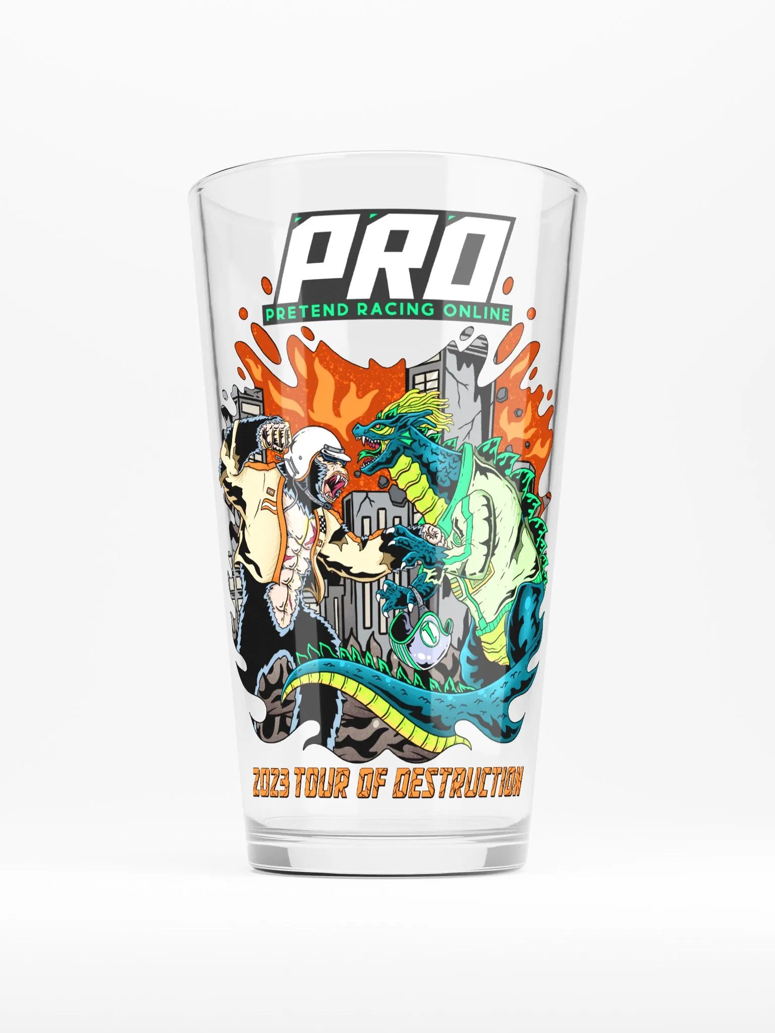 PRO 2023 Tour of Destruction Commemorative Glass product image (1)