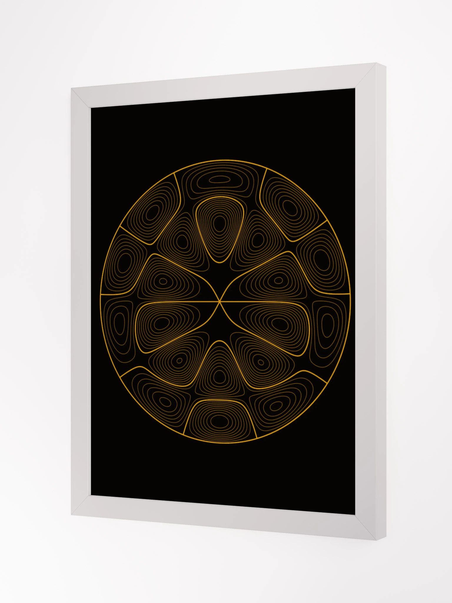 Throat · Lines Framed Poster product image (76)