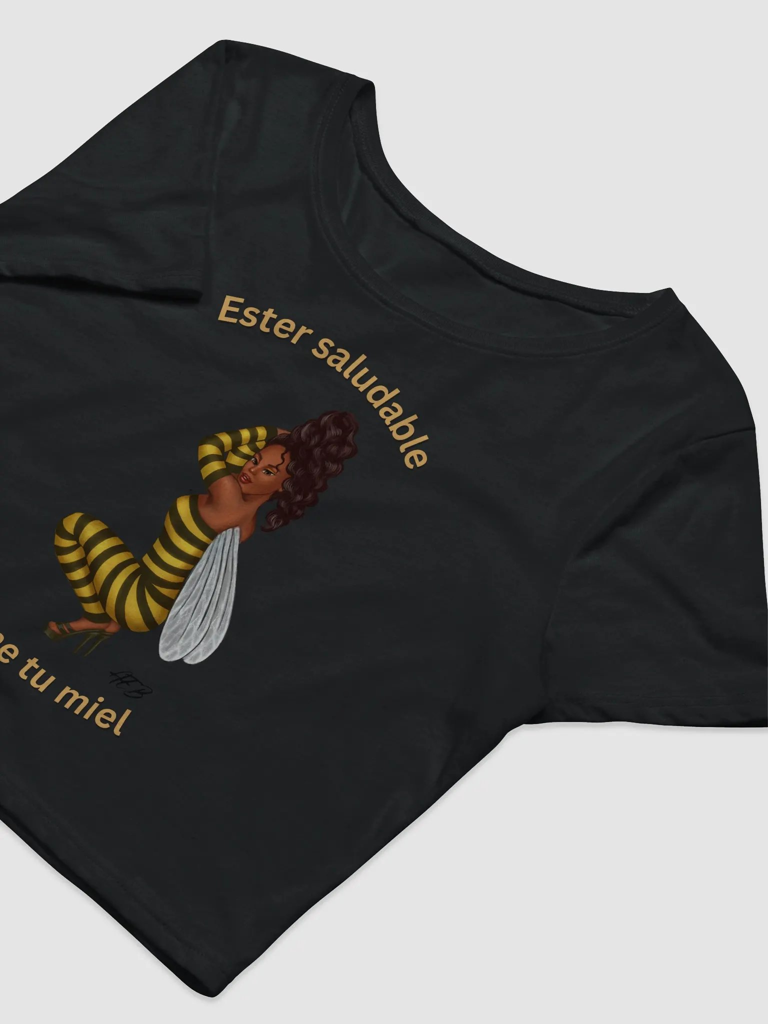 Bee Playful Crop Tee product image (4)