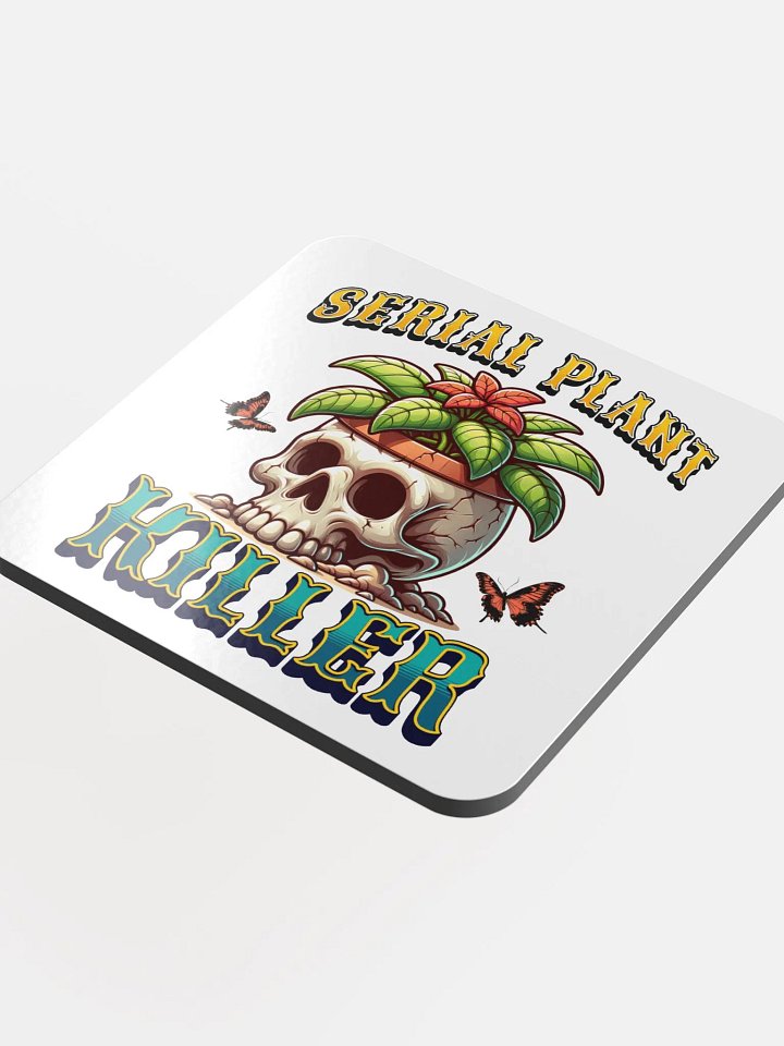 Serial Plant Killer Skull Planter Coaster Set product image (1)