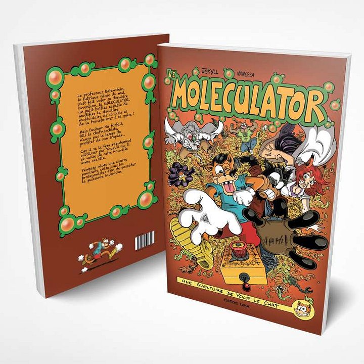 BD 'Le Moleculator, une aventure de Youpi le chat' product image (1)