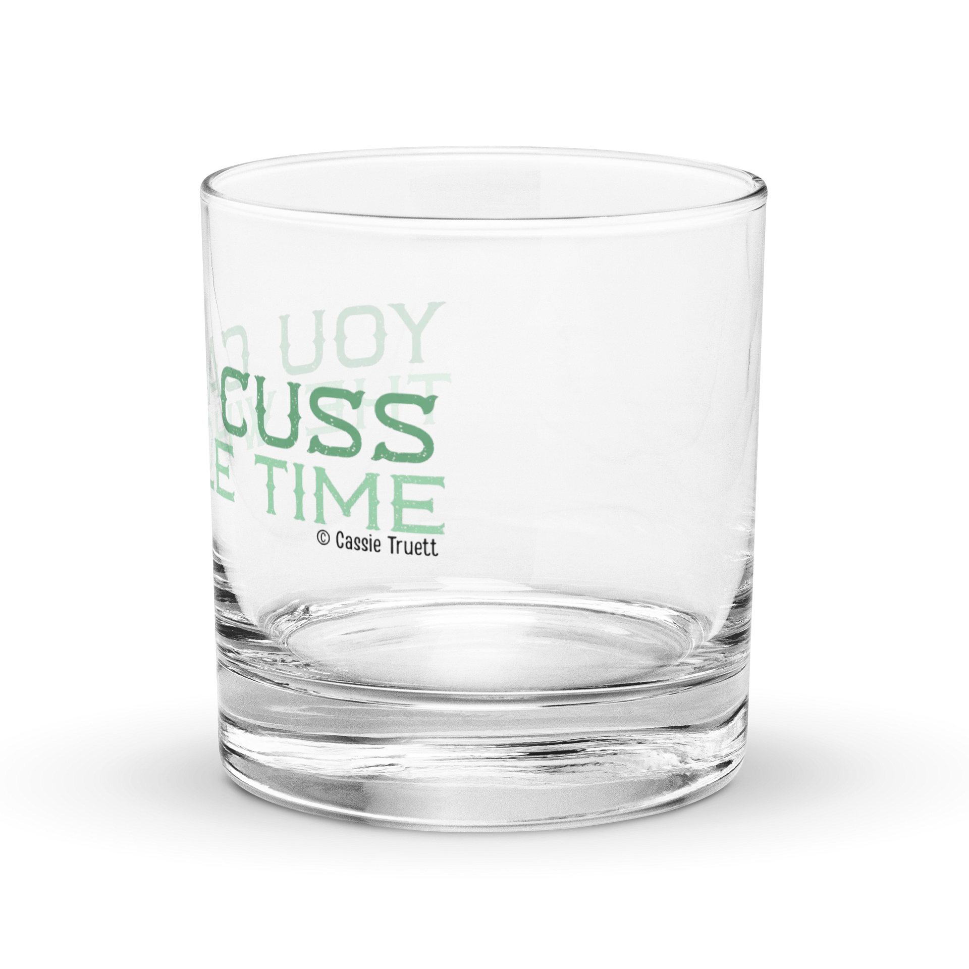 Whittaker Motto Rocks Glass - KUD Edition product image (2)
