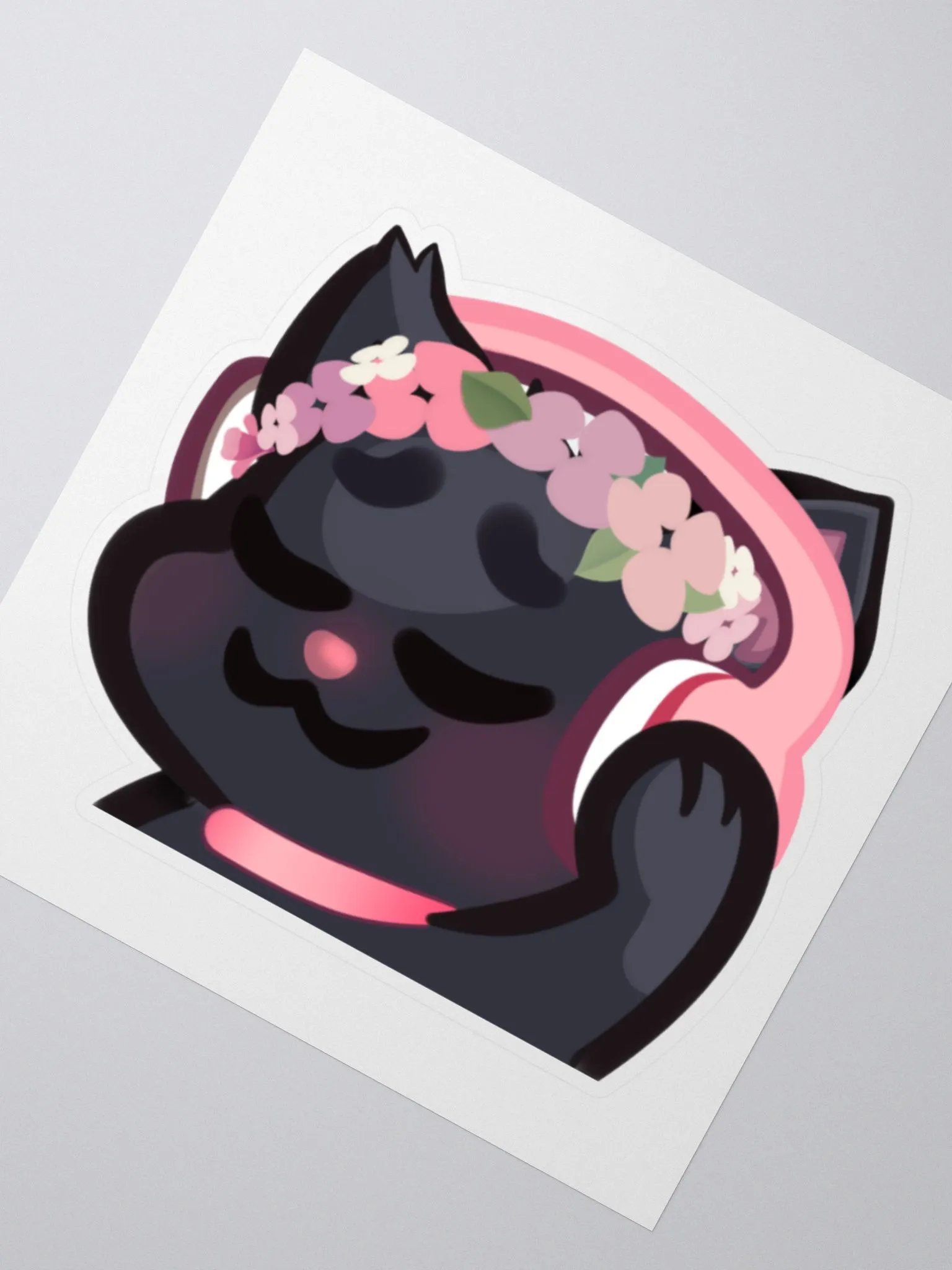 Flower Cat Jam Sticker product image (2)