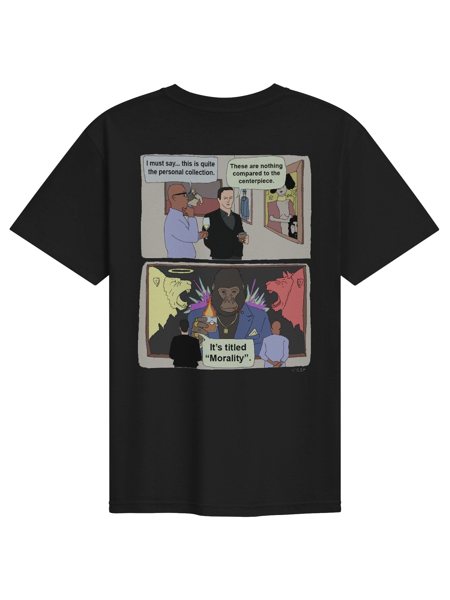 Morality Gorilla Comic - Black product image (2)