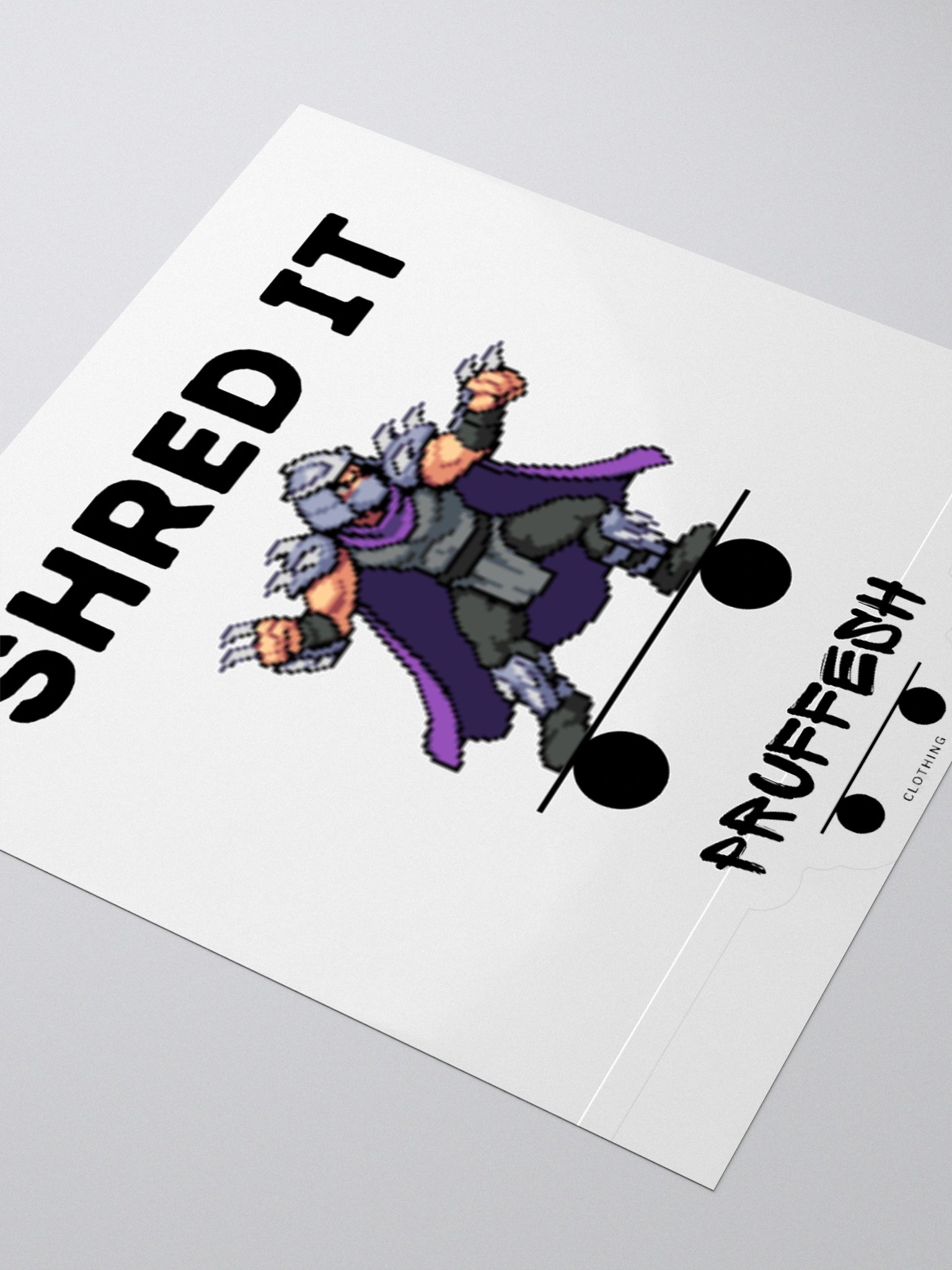 Shredder Sticker product image (3)