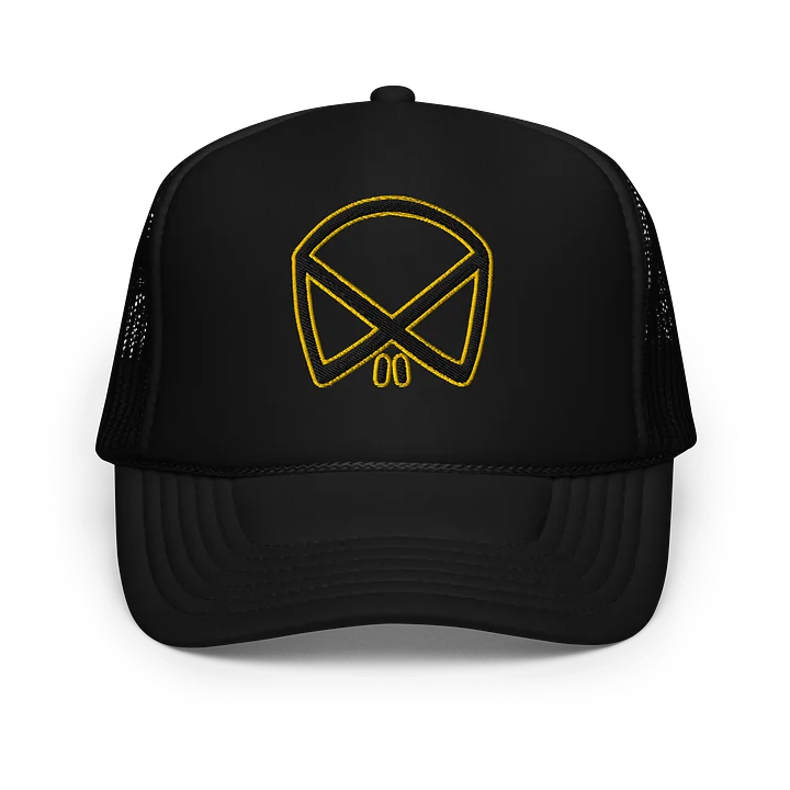 BOBUTAH SKULL LOGO Otto Foam Trucker Hat product image (1)