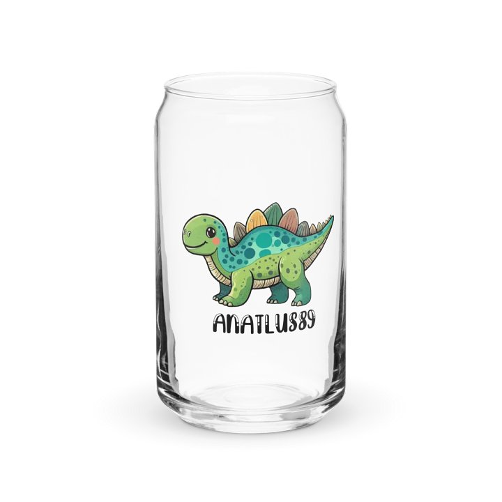 Steve the Stego Can-Shaped Glass product image (2)