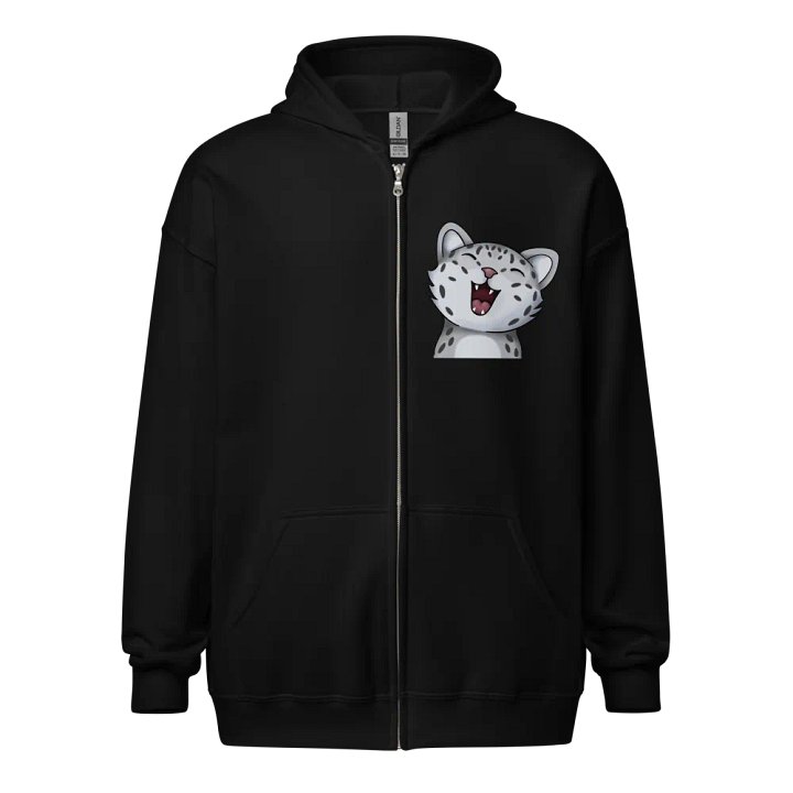 Snow Meow Laugh Zipper product image (1)