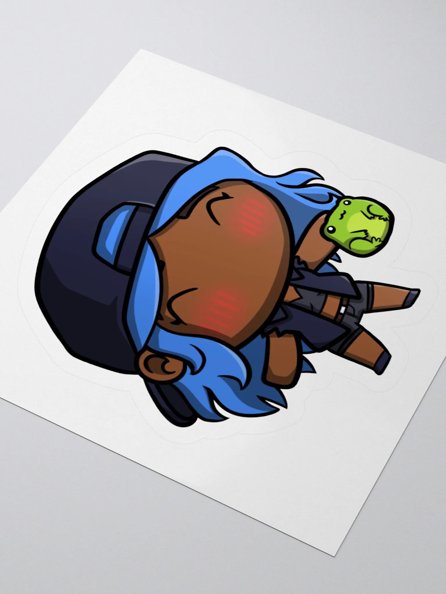 Blue (Aoki Ma) Chibi Sticker product image (7)