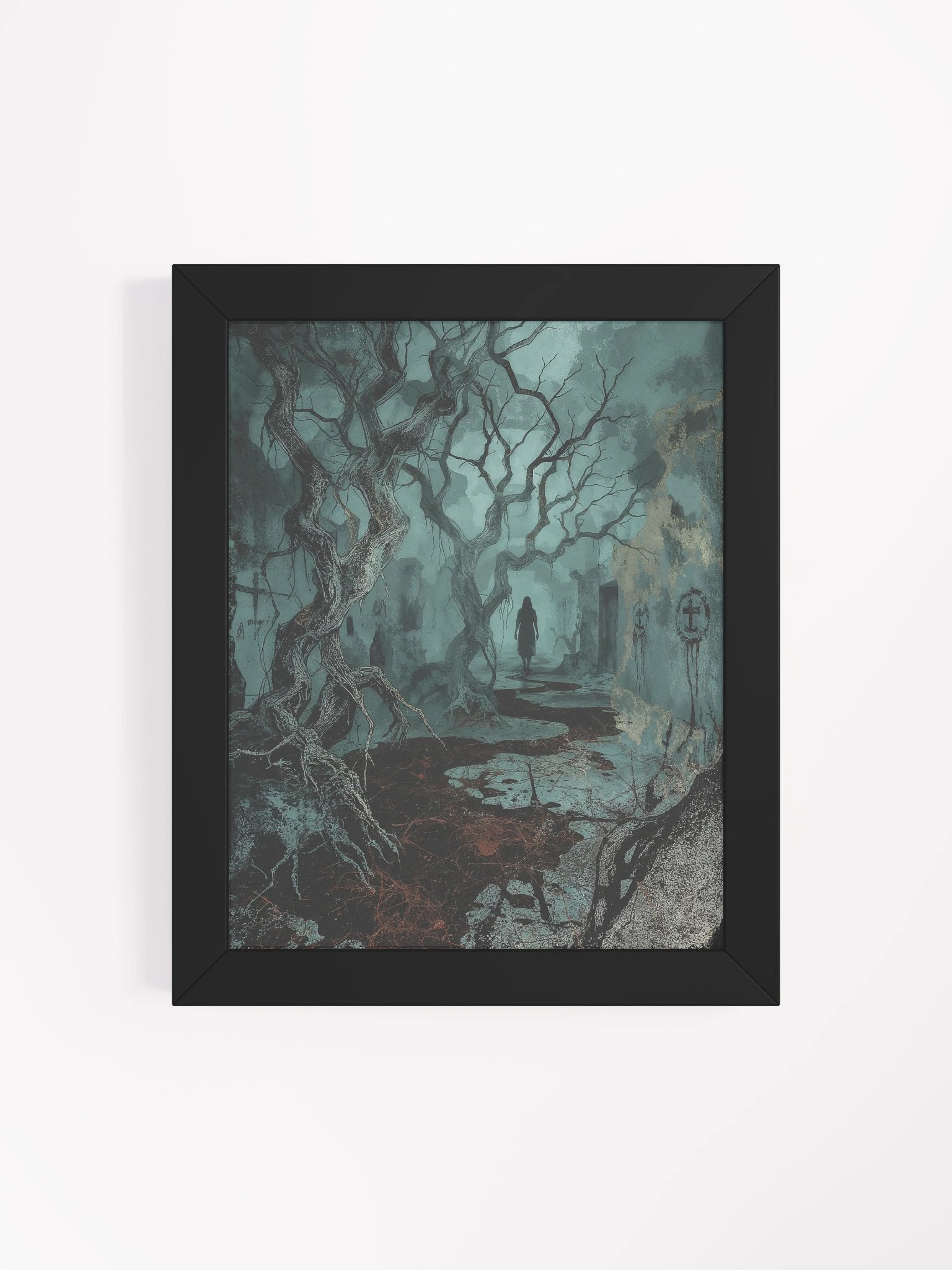 The Hollow Path Framed Print product image (40)