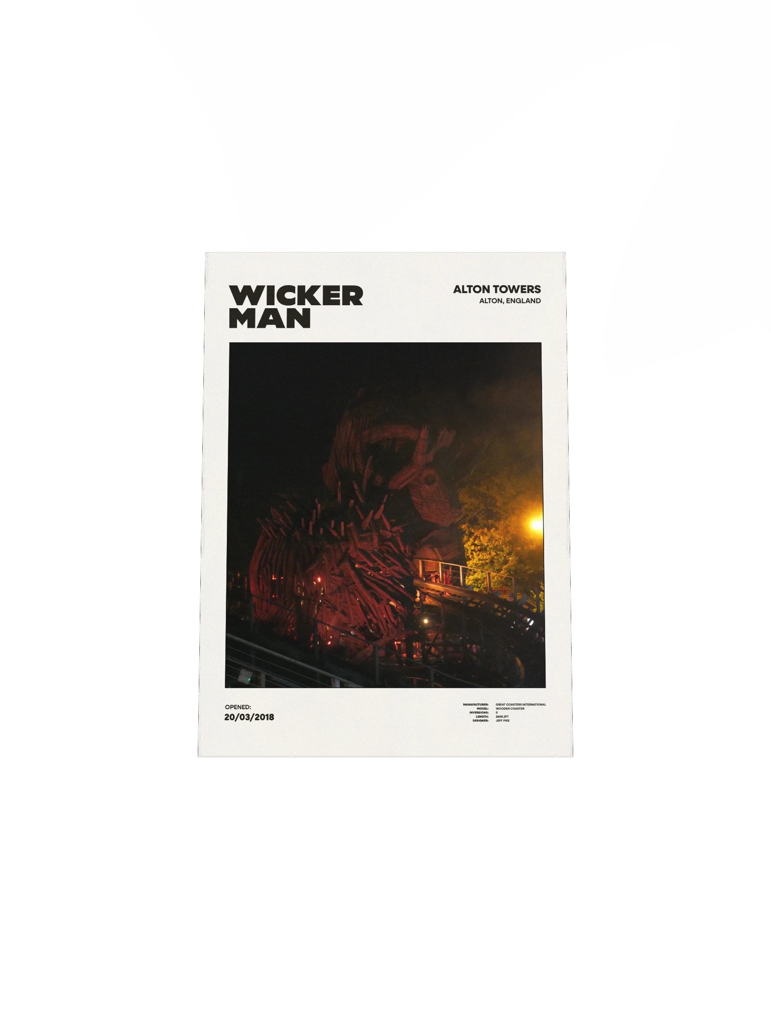 Wickerman Night Premium Poster product image (4)