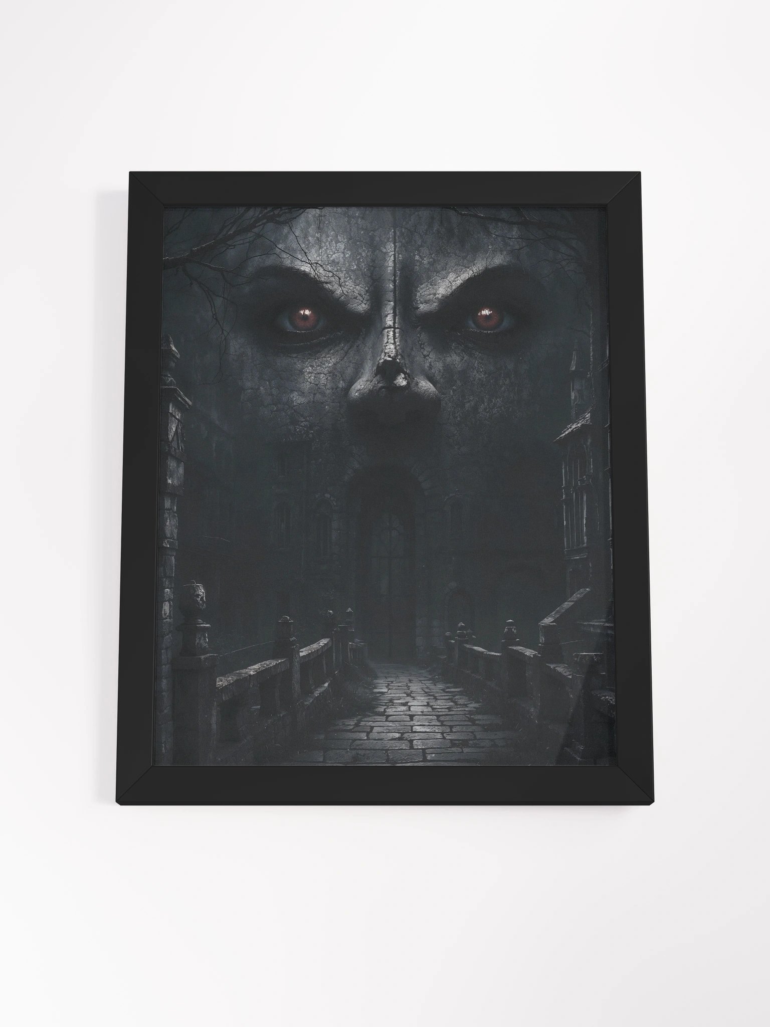 The Watching Walls Framed Print product image (23)