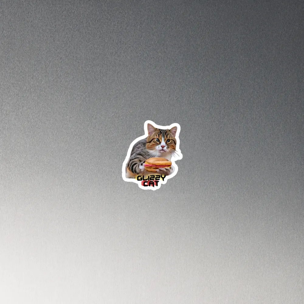 GLIZZY CAT Magnet product image (4)