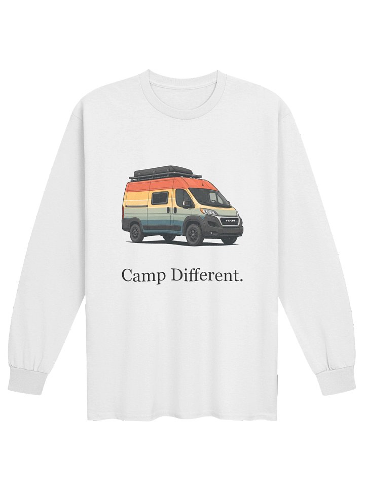 Camp Different. Long sleeve t-shirt product image (17)