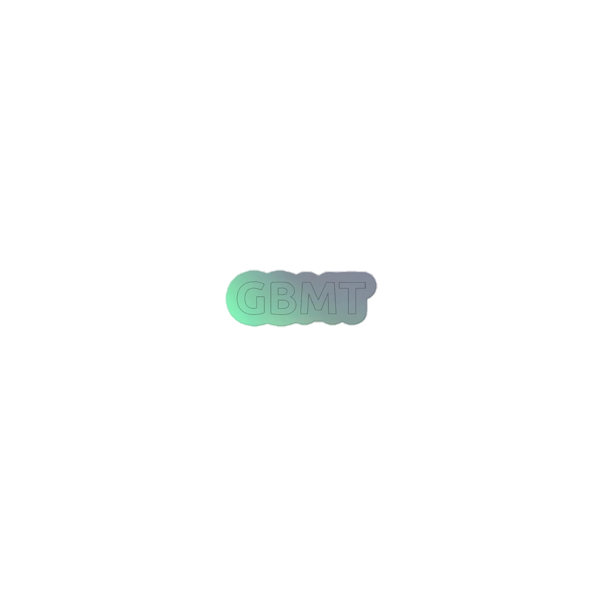 GBMT Logo Sticker – God Brought Me Through product image (1)