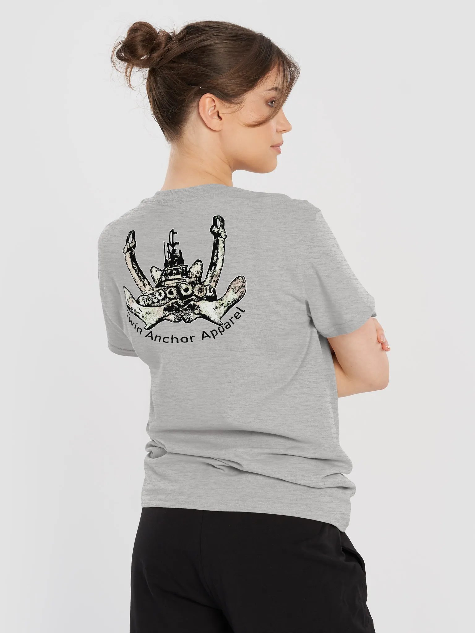 TAA Logo – Maritime Workwear | Twin Anchor Apparel Short Sleeve Tee Linehand Line product image (72)