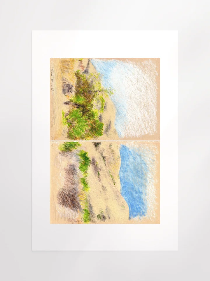 Leo Carillo State Park, CA #1 & #2 (diptych) 09.08.86 print product image (2)