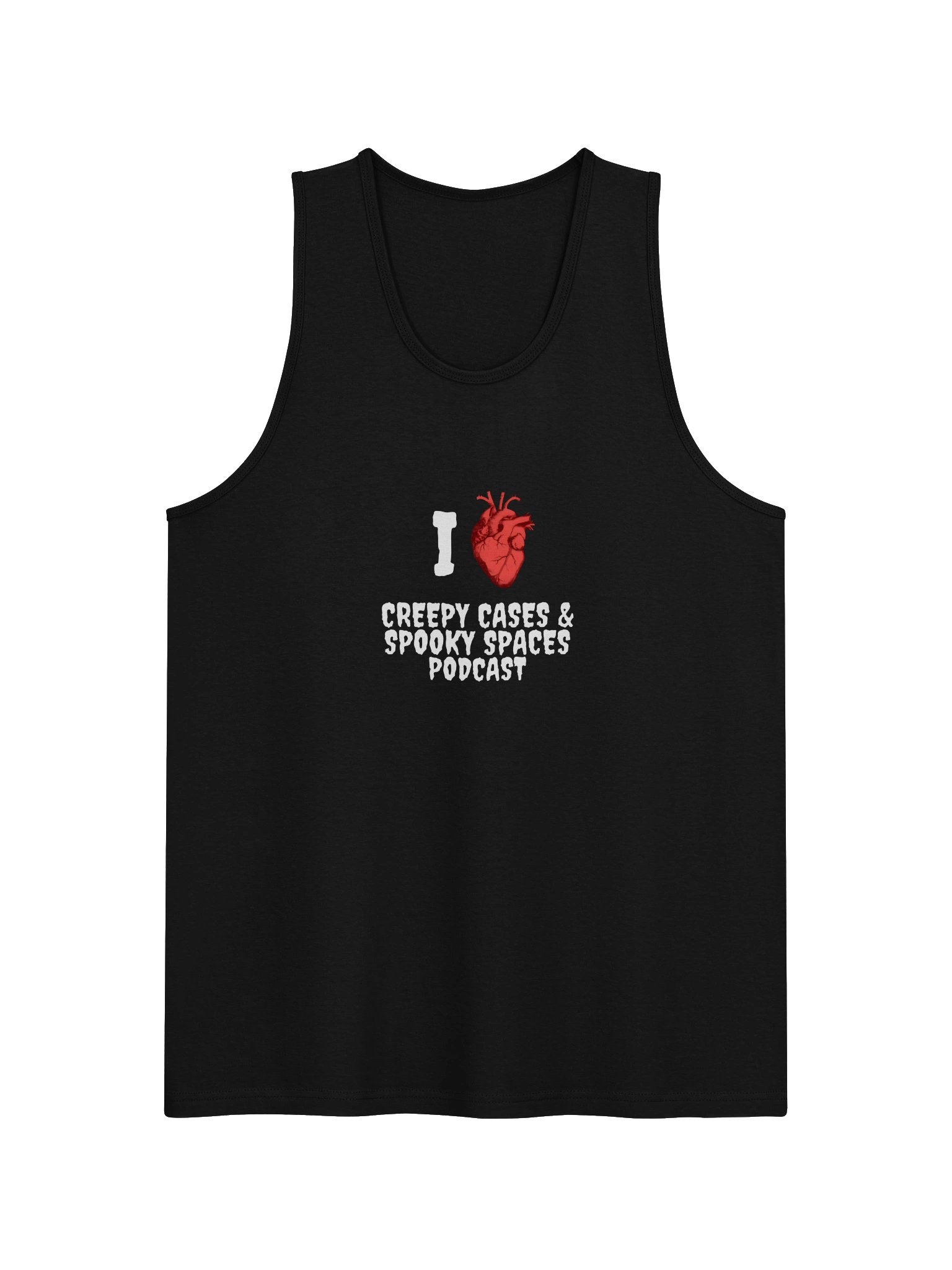 Creepy Cases & Spooky Spaces Men's Tank Top product image (1)
