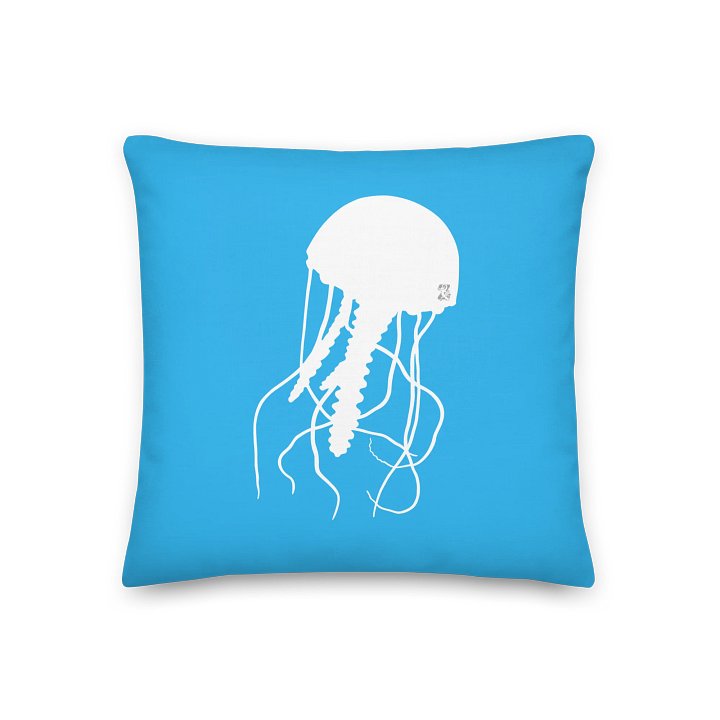Jellyfish Dance Pillow - Blue product image (1)