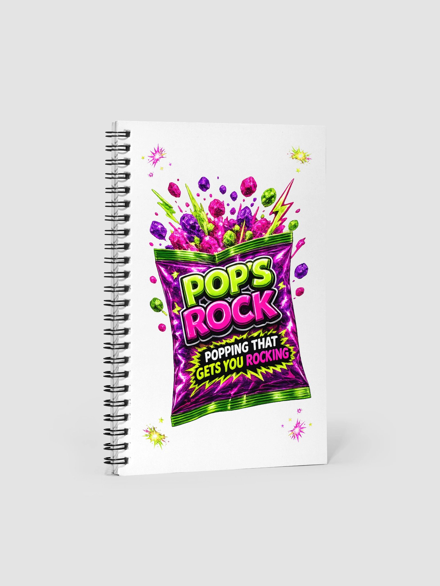 ''Pops Rock'' Spiral Notebook product image (4)