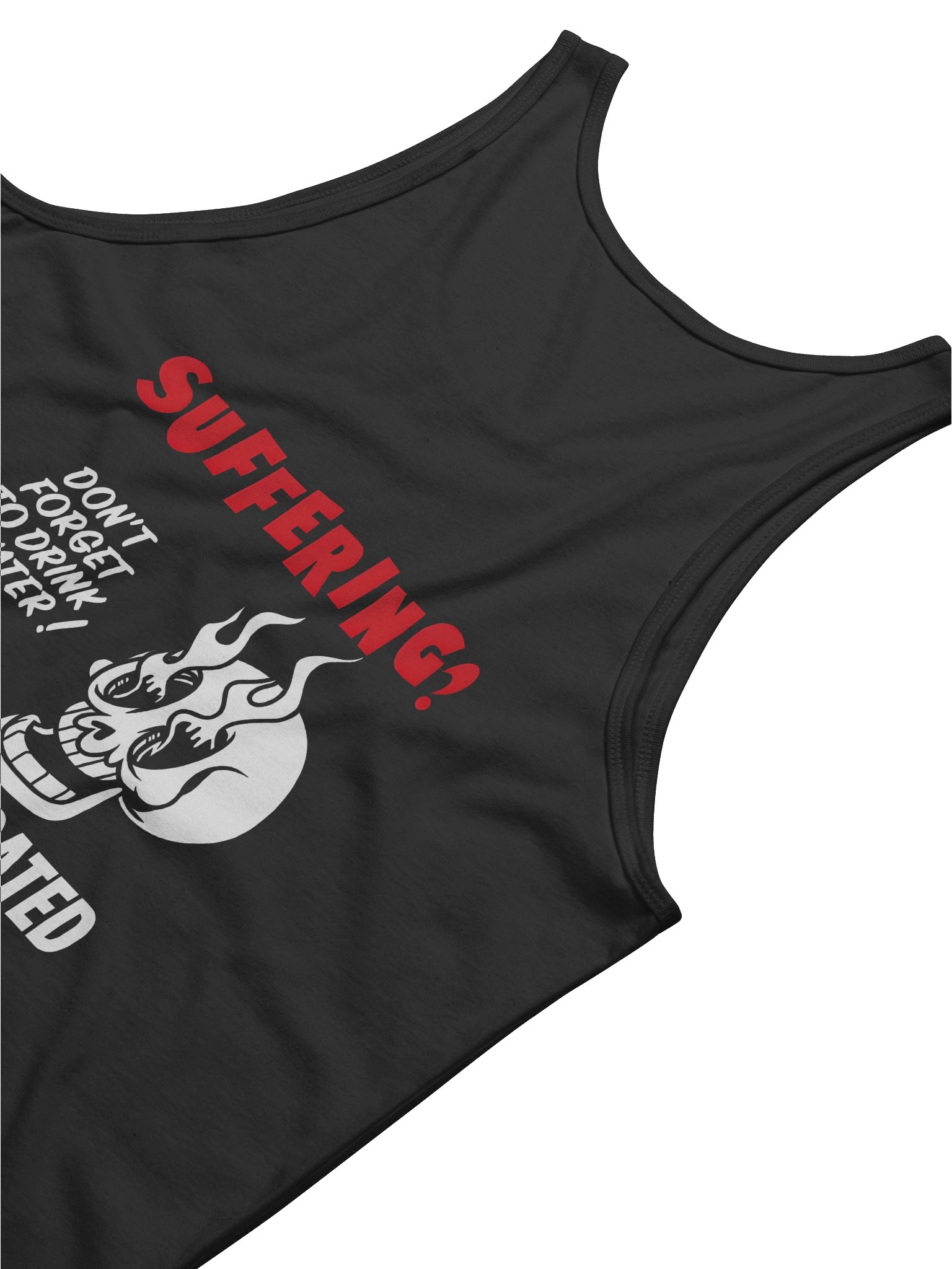 STAY HYDRATED WHILE YOU SUFFER – GRIMFAM TANKTOP/SINGLET #1 product image (5)