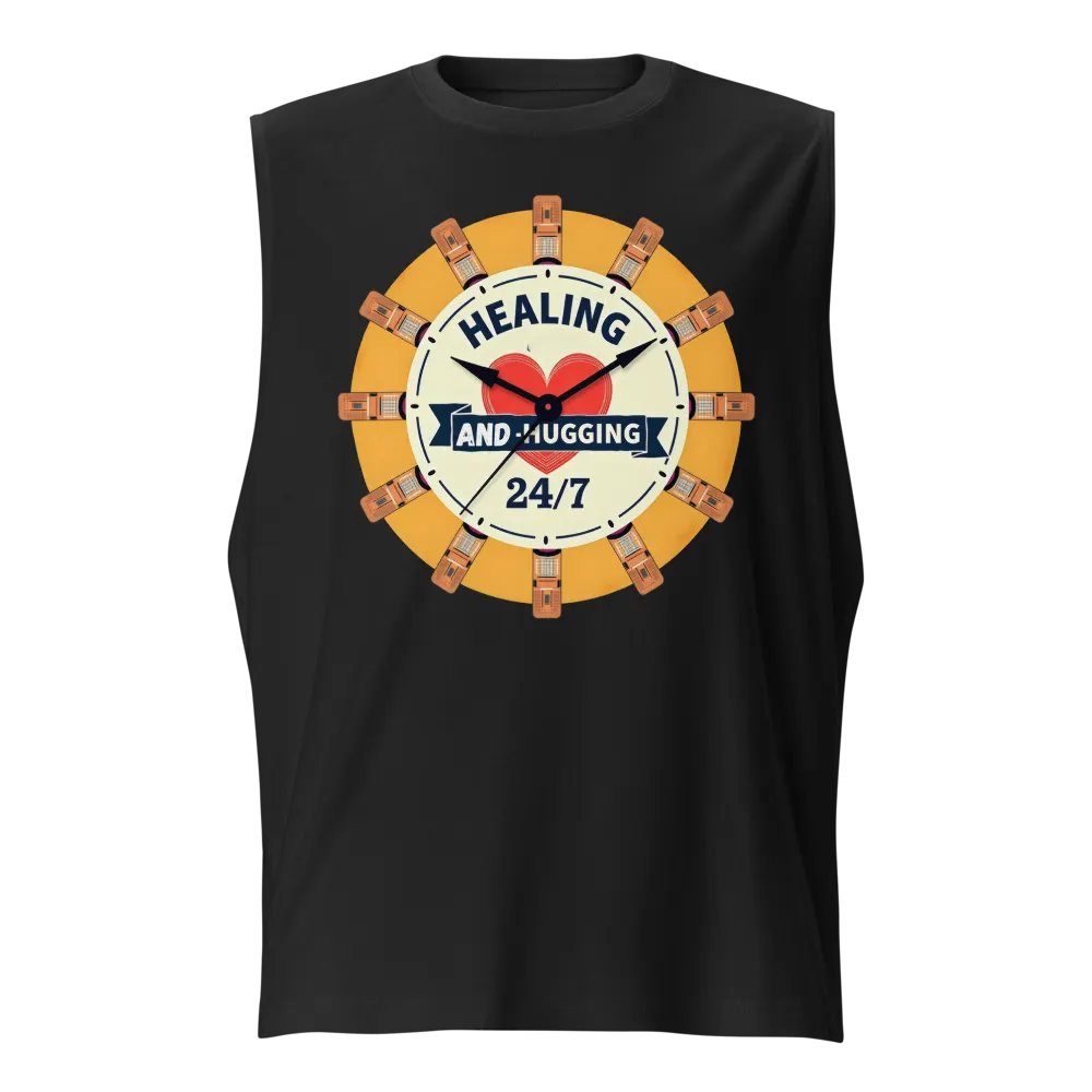 Healing 24/7 Bandage Clock Muscle Tank product image (1)