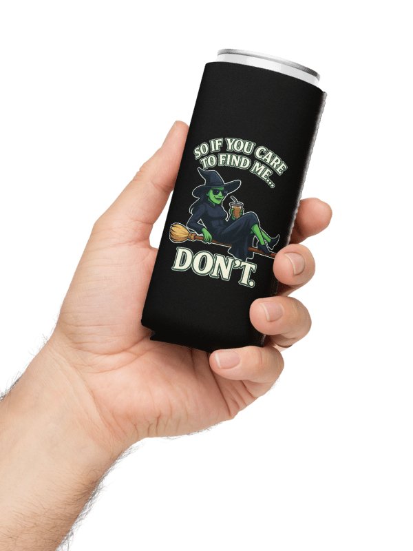 Green Witch Can Cooler – Wicked Musical Quote – Broadway Caffeine Vibes – Gift for Broadway Fans product image (1)