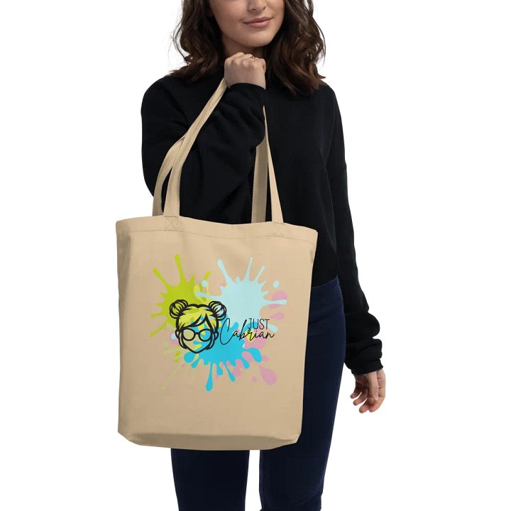JustCabrian SPLAT! Eco-Friendly Organic Cotton Twill Tote Bag product image (1)