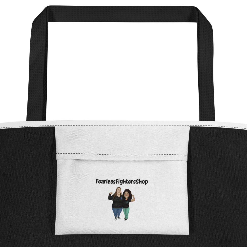 Breast Cancer - Fearless Fighter Tote Bag product image (2)
