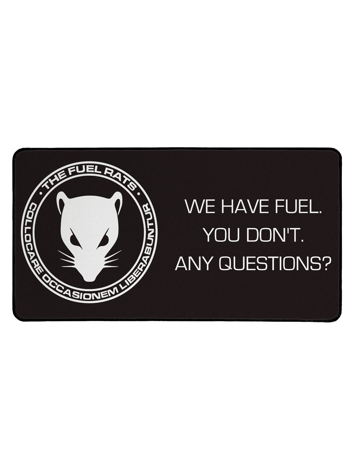 Oil Rats Rust Mouse Pad Desk and Mouse Pads | The Fuel Rats Merchandise Store