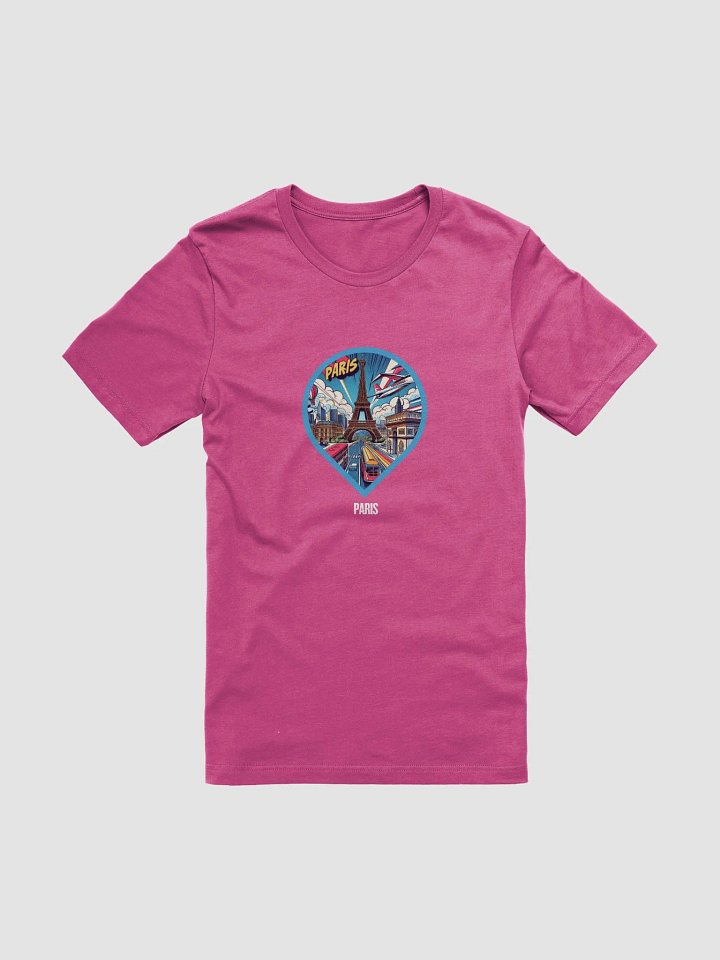 Bella+Canvas Supersoft T-Shirt | AI design paris city product image (2)